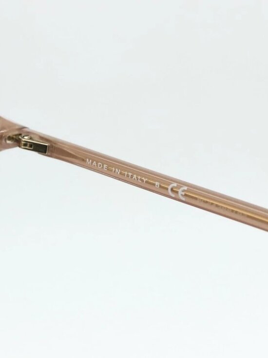 CHANEL COCO Mark Sunglasses plastic Beige CC Auth 176077A main image 12